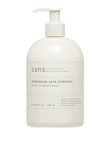 Bottle + Pump Nourishing Hair Hydratant 500ml — 6 Pack [UNFILLED]