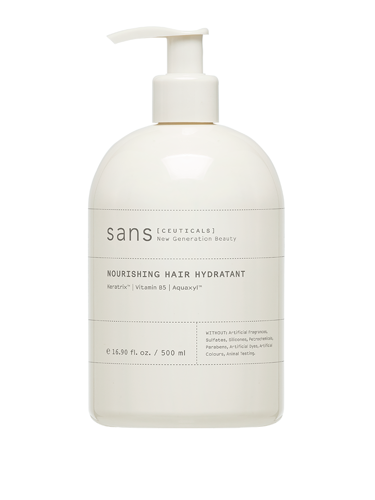 Bottle + Pump Nourishing Hair Hydratant 500ml — 6 Pack [UNFILLED]